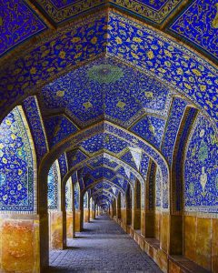 Masjid shah abbas or imam mosque in Isfahan